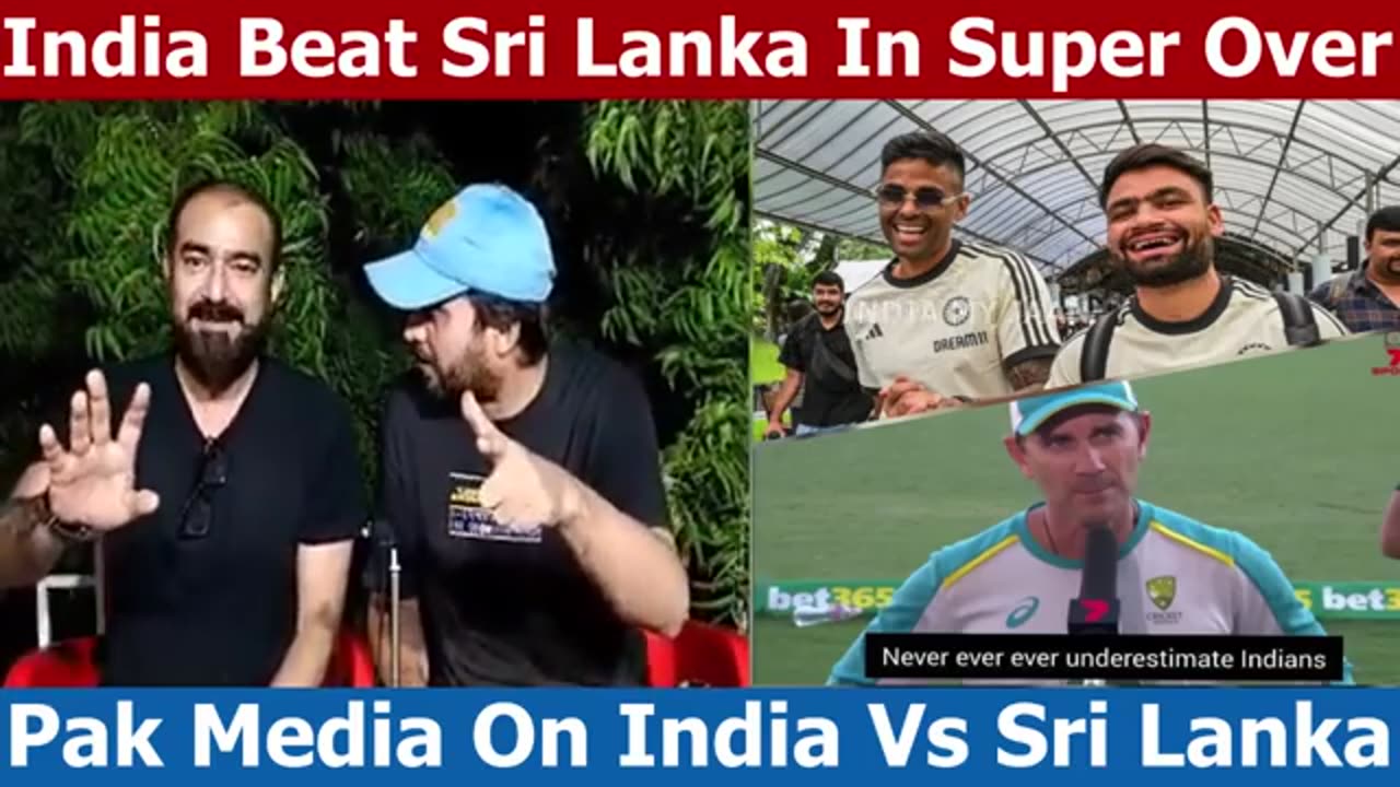 Tanvir Ahmed Crying Rinku Singh & Suryakumar Bowling Help India To Win Vs Sri Lanka In Super Over