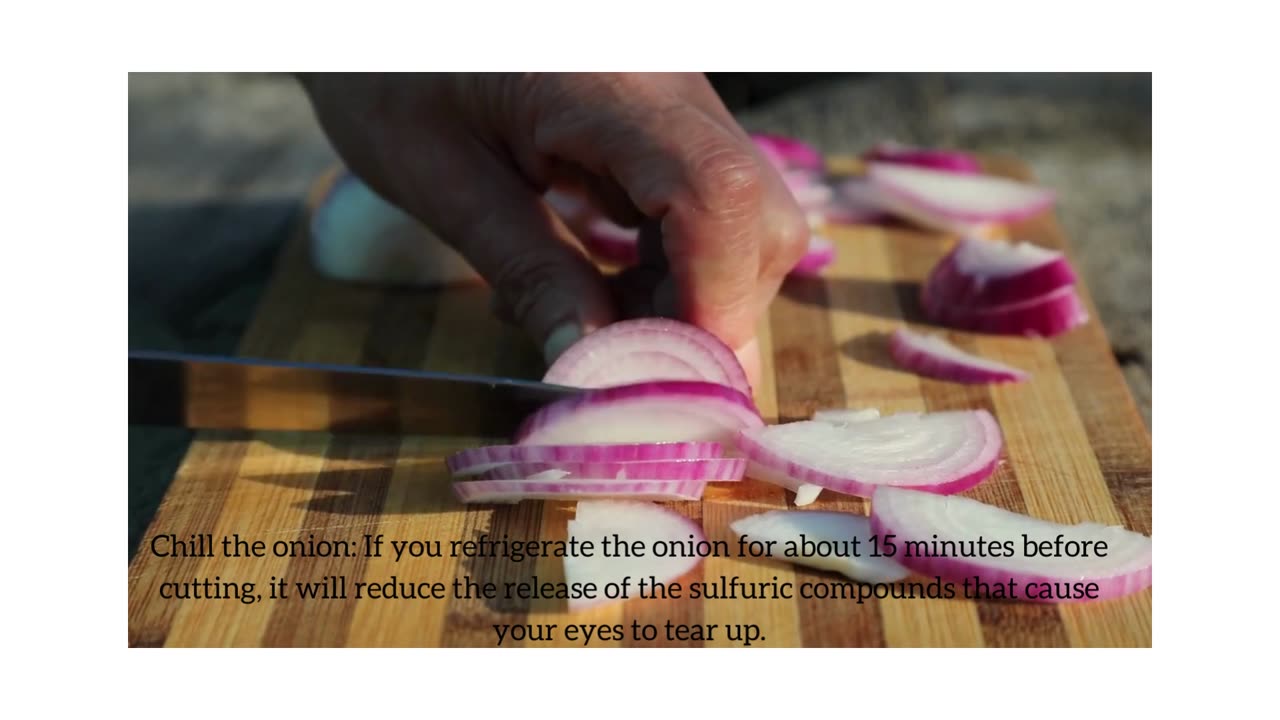 Onion Cutting DIY