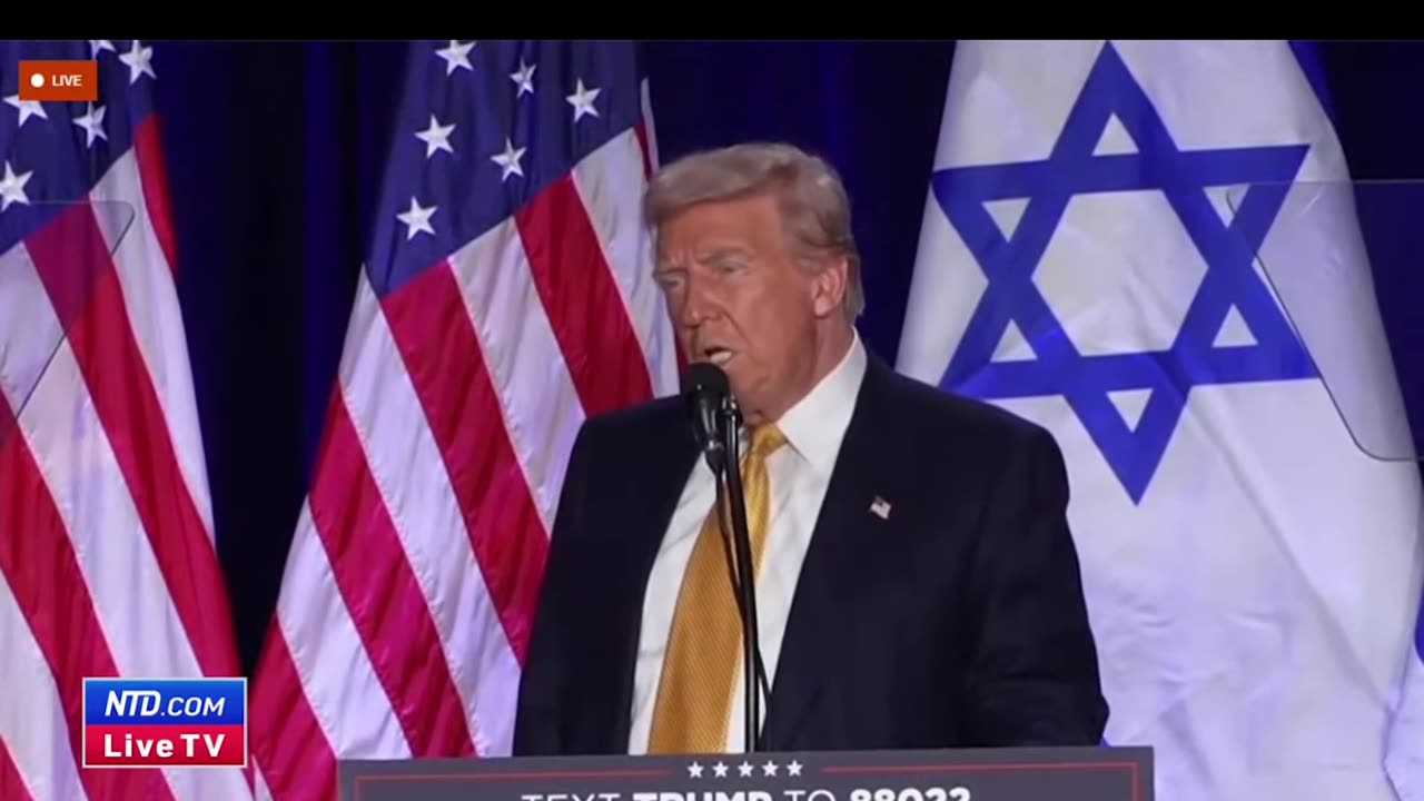 Trump Participates in 'Fighting Anti-Semitism in America' Event