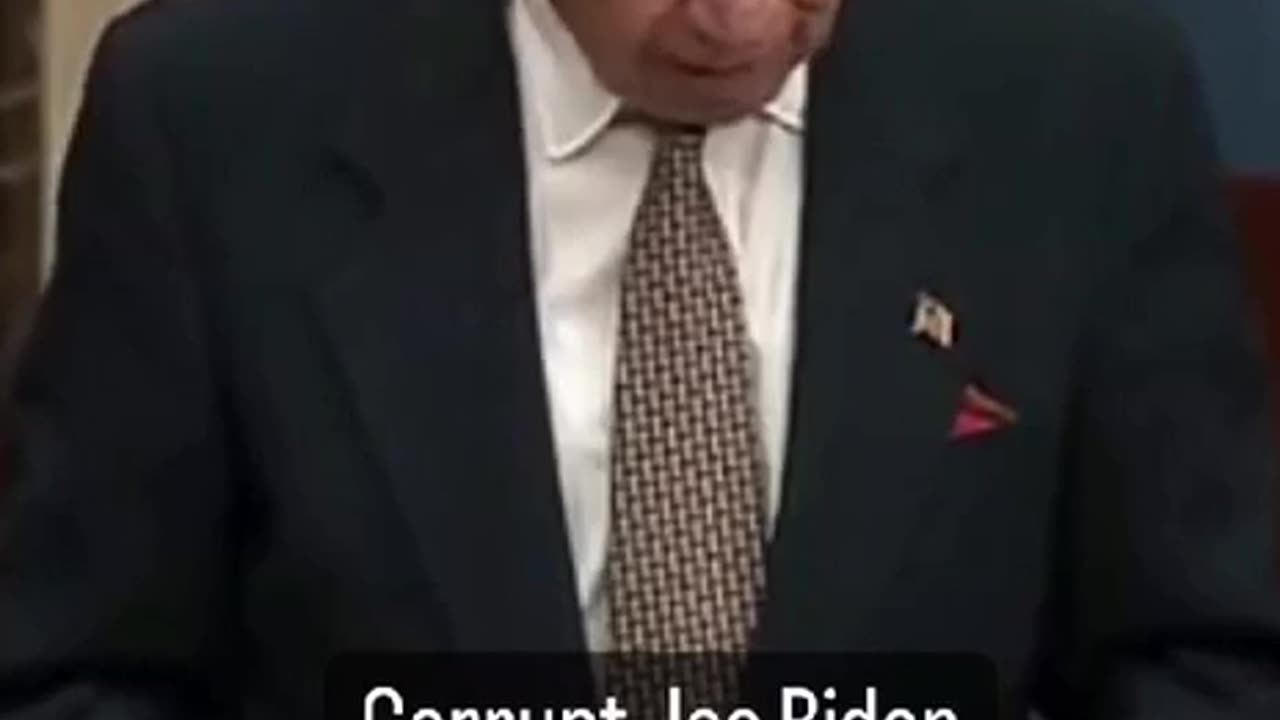 CORRUPT JOE BIDEN CAUGHT ON TAPE BRIBERY BLOCKBUSTER