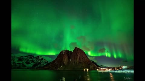 2023 Lofoten Epic Northern Lights Timelapse