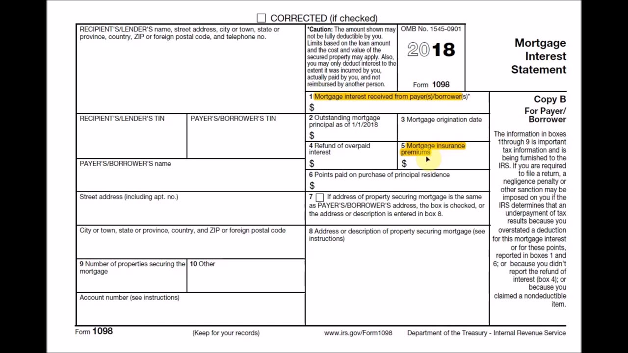 Tax Documents needed for Homeowners