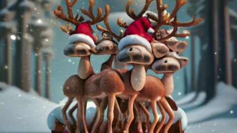 Fungi-Fiesta: Fun-Guy and Rudolph's Mushroom Magic!