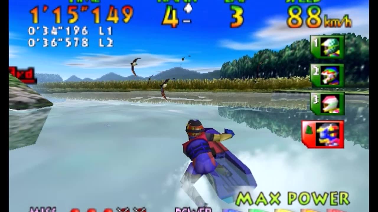 WAVE RACE 64 - [ PART] 1 hour OF THE Toughest Waters of gaming history!