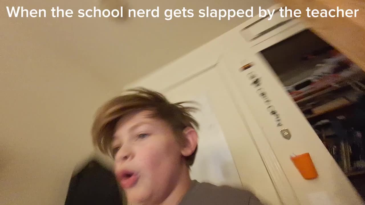 When the Teacher slaps the School nerd