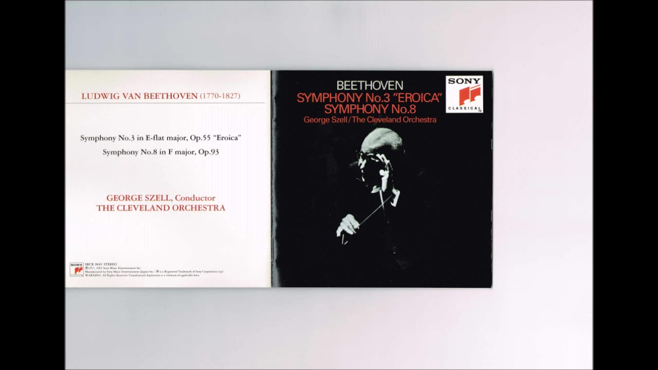 Beethoven - Symphony No.3 “Eroica” Szell Cleveland