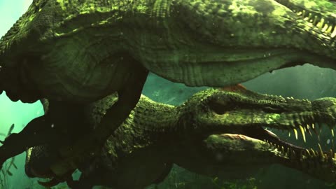 The beautiful crocodile