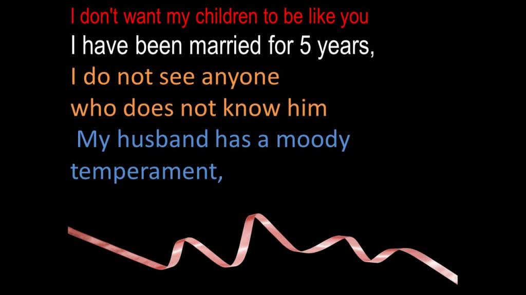 I have been married for 5 years, MM