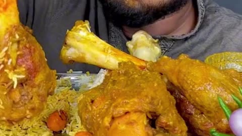 Beef lalli and lots of eggs with rice EATING ASMR $eatingshow #eating