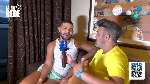 Rodrigo Oliver fez uma Matéria no Navio temático da Xuxa com o ex BBB Vyni - PGM 063