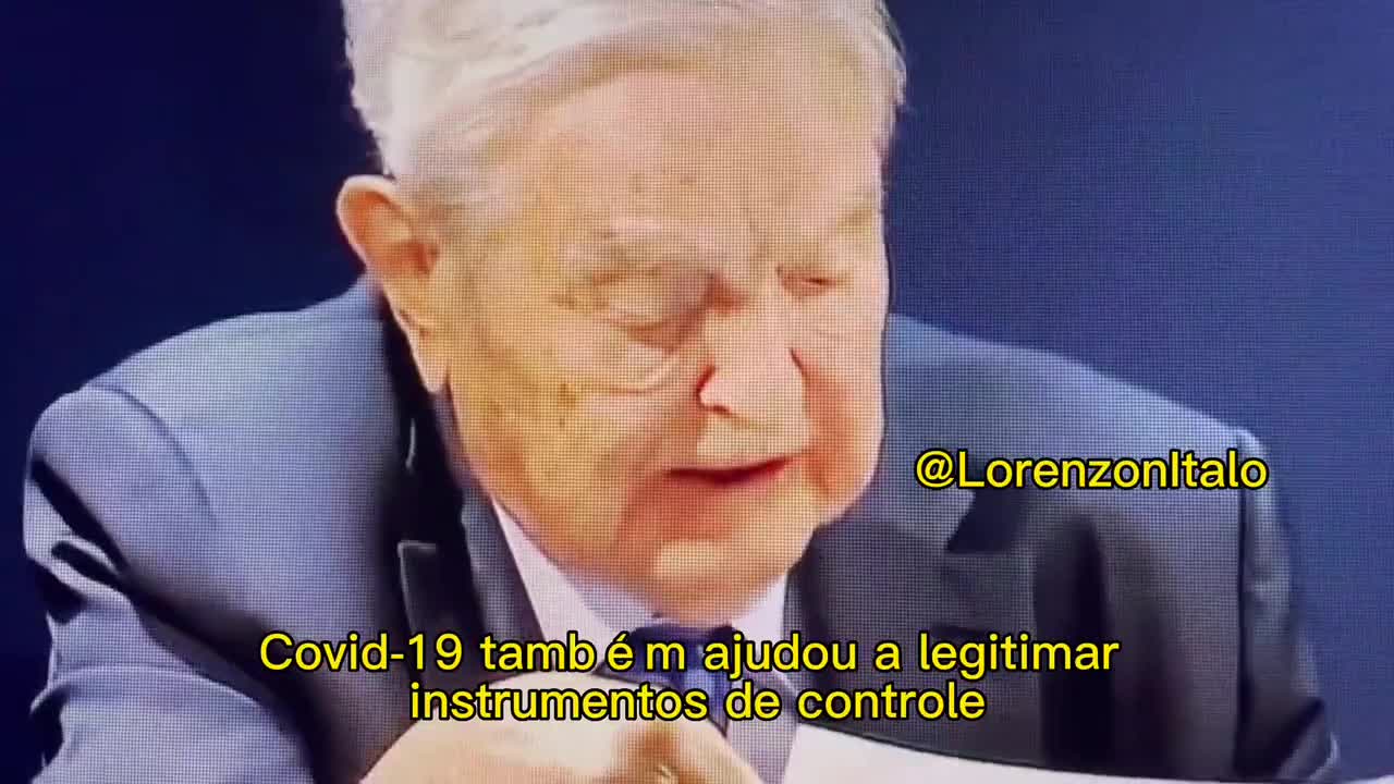 Soros falando...