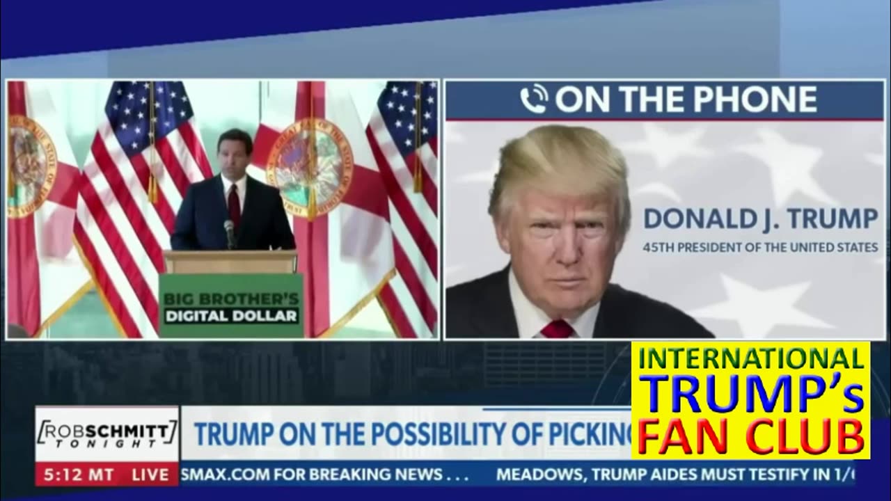 Donald J. Trump interview with Newsmax