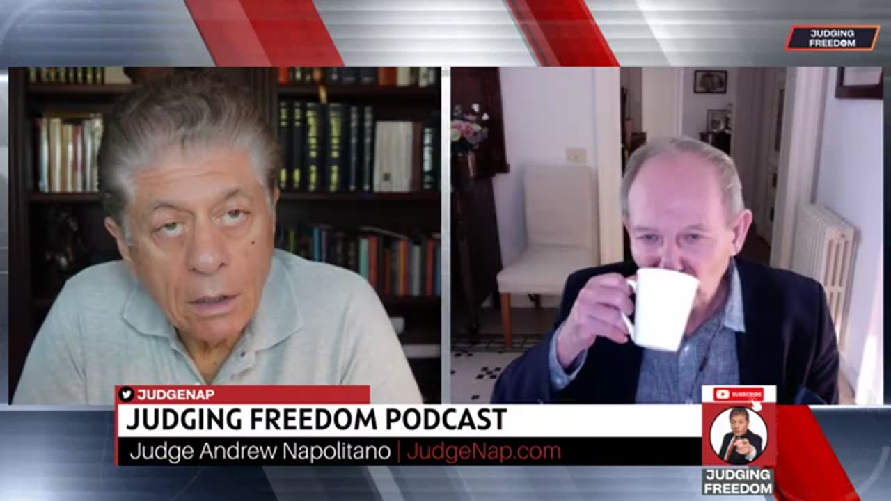 Judge Napolitano - Judging Freedom - Alastair Crooke: The Two Israels.