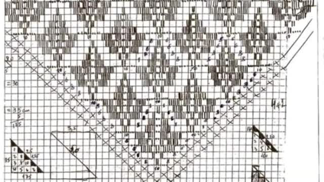 Marple leaf crochet shawl pattern