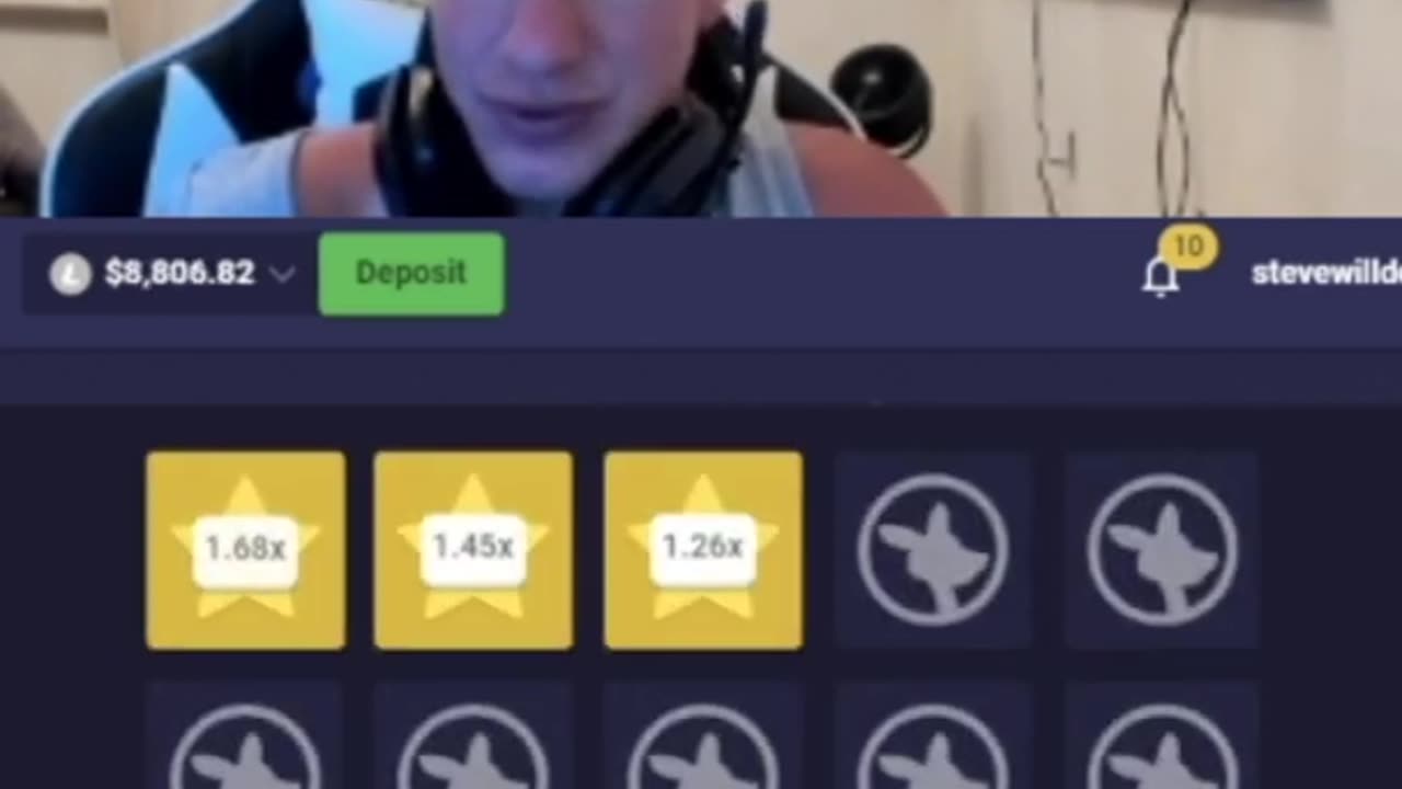 stevewilldoit gambling making 5k to 50k isd