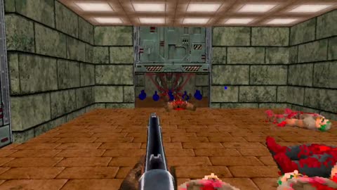 VR Doom - E3M4 House of Pain - QuestZDoom