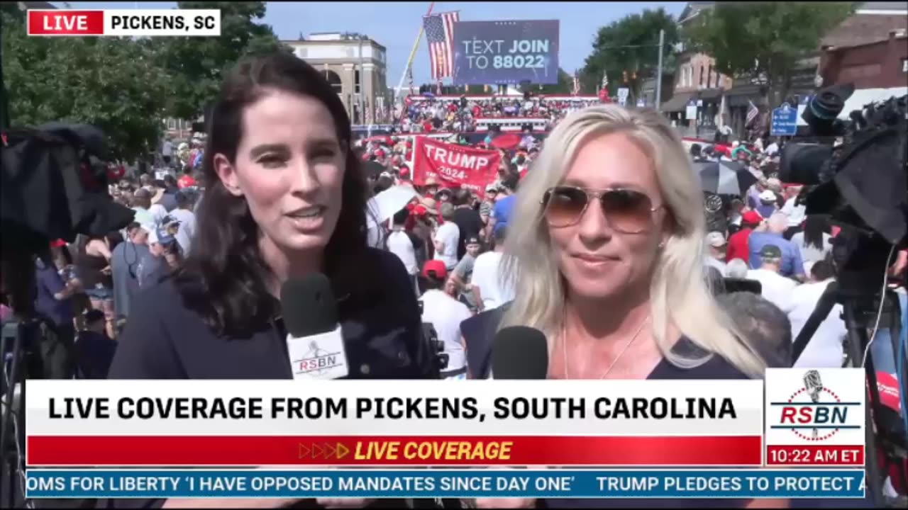 WATCH LIVE: President Donald J. Trump Holds Save America Rally in Pickens, SC