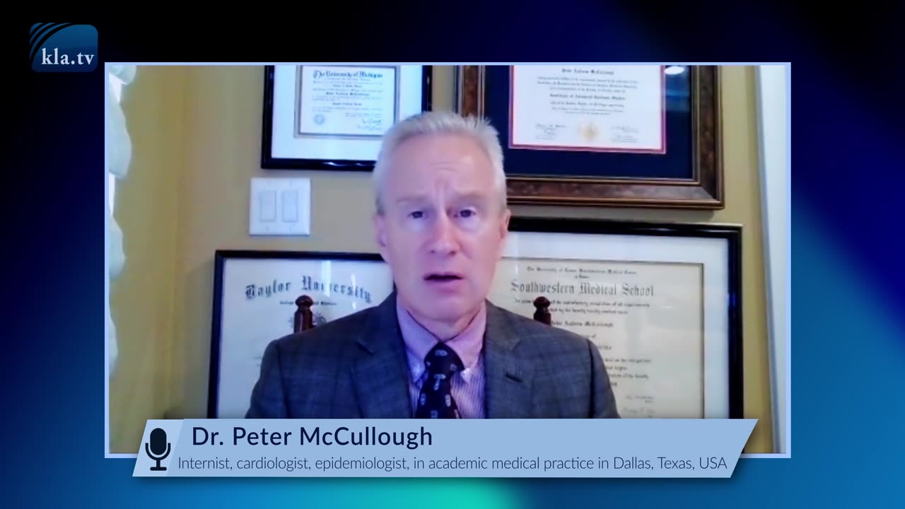 Vaccine causes more death than Covid - Interview with Dr. Peter McCullough Part 2