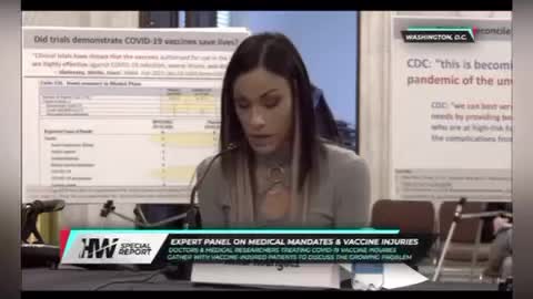 Vaccine injured people speaking at Expert panel of medical mandates