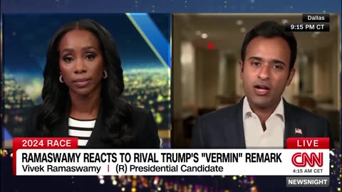 Rude CNN anchor tries to bait Vivek into attacking Trump, gets utterly REKT instead