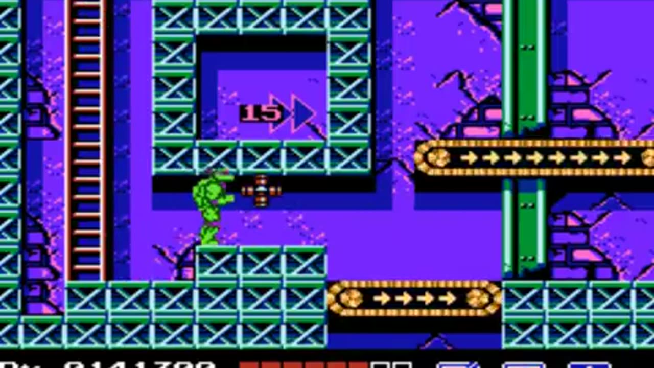 Teenage Mutant Ninja Turtles (NES) Playthrough -