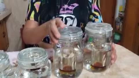 PRIMERA FASE DE PREPARACION DE 12 HORAS DEL DIOXIDO DE CLORO