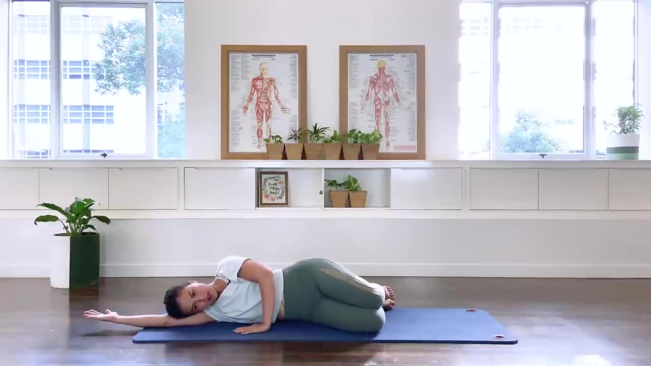 Latihan Sakit Otot Pinggang - Semua Pilates 30min