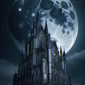 Gothic Castles | Dark Castles | Vampire's Castles | Medieval Architecture | Eerie | AI Art #castles