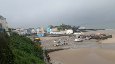 Vlog overlooking Tenby harbour 27th Oct 2022