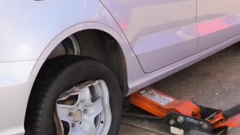 Damaged tire repair