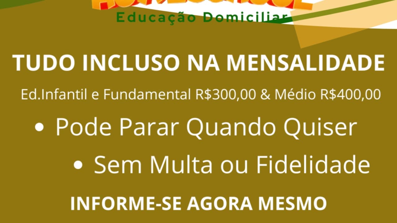 Homeschool - Educação Domiciliar