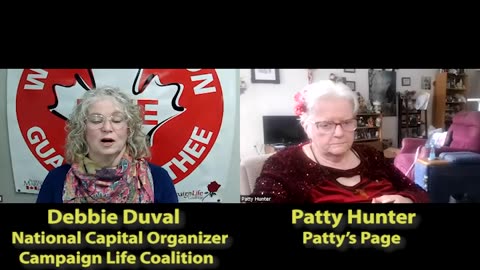 Patty's Page - Guest: Debbie Duval, Campaign Life Coalition