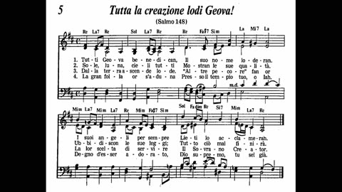 Tutta la creazione lodi Geova! (canzone 5 da Cantate lodi a Geova)