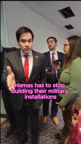 Senator Marco Rubio Discusses The Hamas-Israel Conflict With Leftists