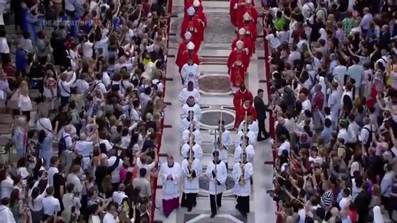 Pope presents new Metropolitan archbishops with woollen shawl symbolising their bond with pontiff