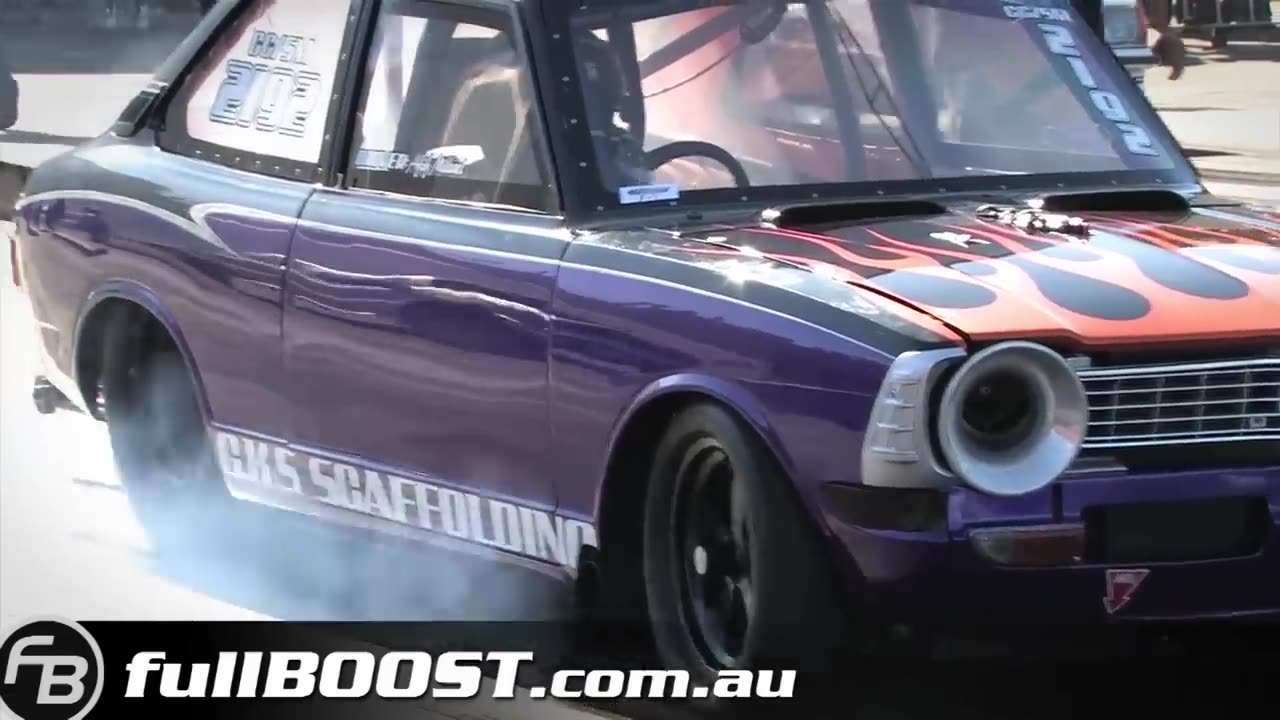 Insane Pro Street Blown Drag Racing