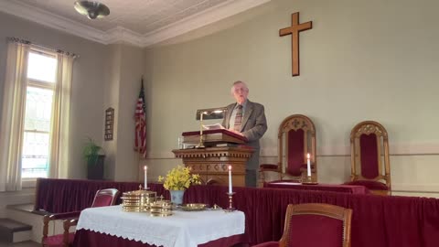 Pastor Jay D. Hobson: Sunday Sermon, Cushman Union Church 3/3/2024