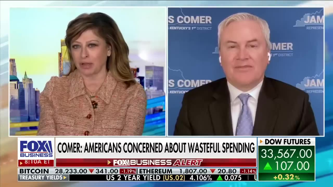 We are very concerned about a document Hunter Biden sent to Burisma: Rep. Comer
