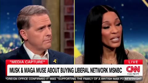 CNN contributor Cari Champion on the possibility of Elon Musk buying MSNBC: “It just can’t happen.”