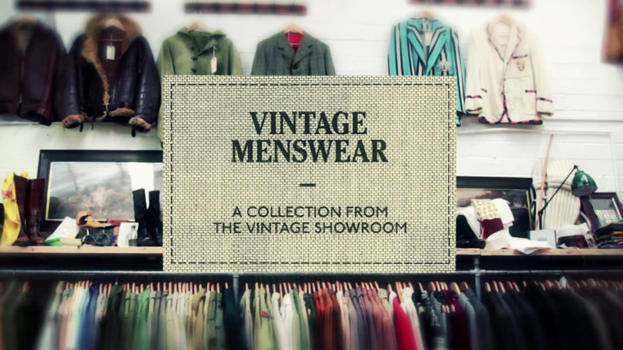 Vintage Menswear A Collection from The Vintage Showroom