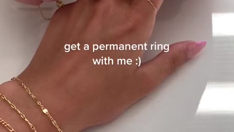 obsessed with our permanent rings