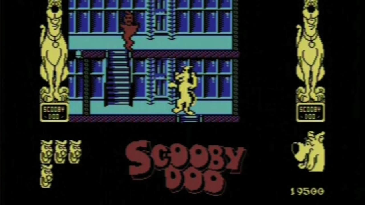 Scooby Doo in the Castle Mystery C64 Playthrough