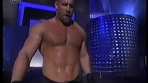 goldberg vs glacier wrestling match