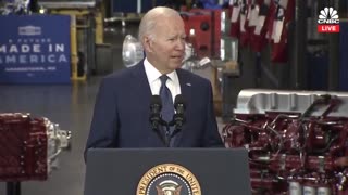 Biden Humiliates Himself: "Let Me Start With Two Words: Made In America"