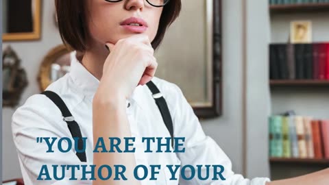 You are the author of your own story!