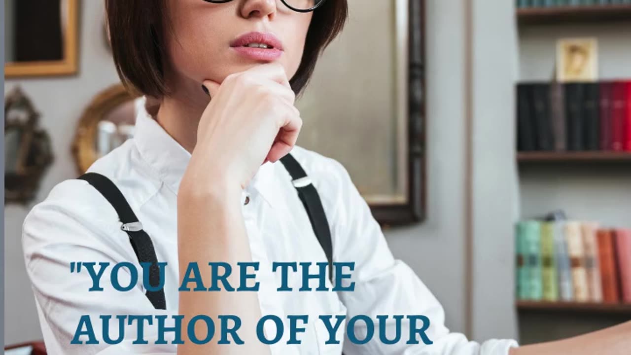 You are the author of your own story!