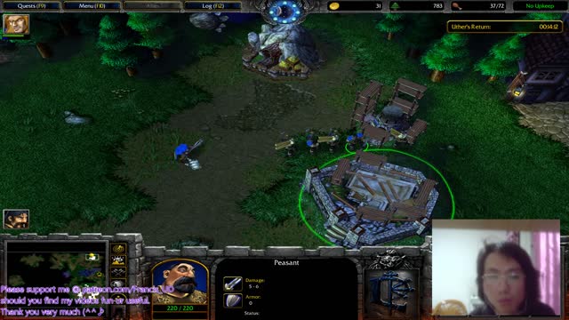 Barely beat Warcraft 3 Human Campaign Chapter 5