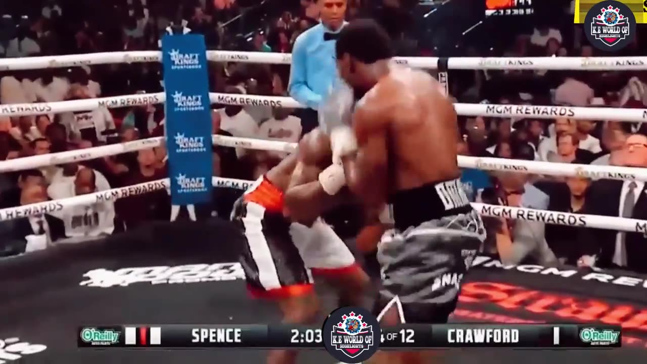 Spence vs Crawford Most Brutal Highlights - Unbelievable Showdown of Boxing Titans!