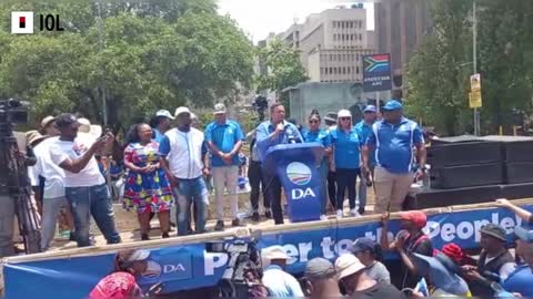 Watch: DA March to Constitution House is Cape Town in Protest of 18.65% Electricity