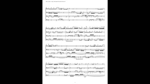 J.S. Bach - Well-Tempered Clavier: Part 1 - Fugue 01 (Bassoon Quartet)